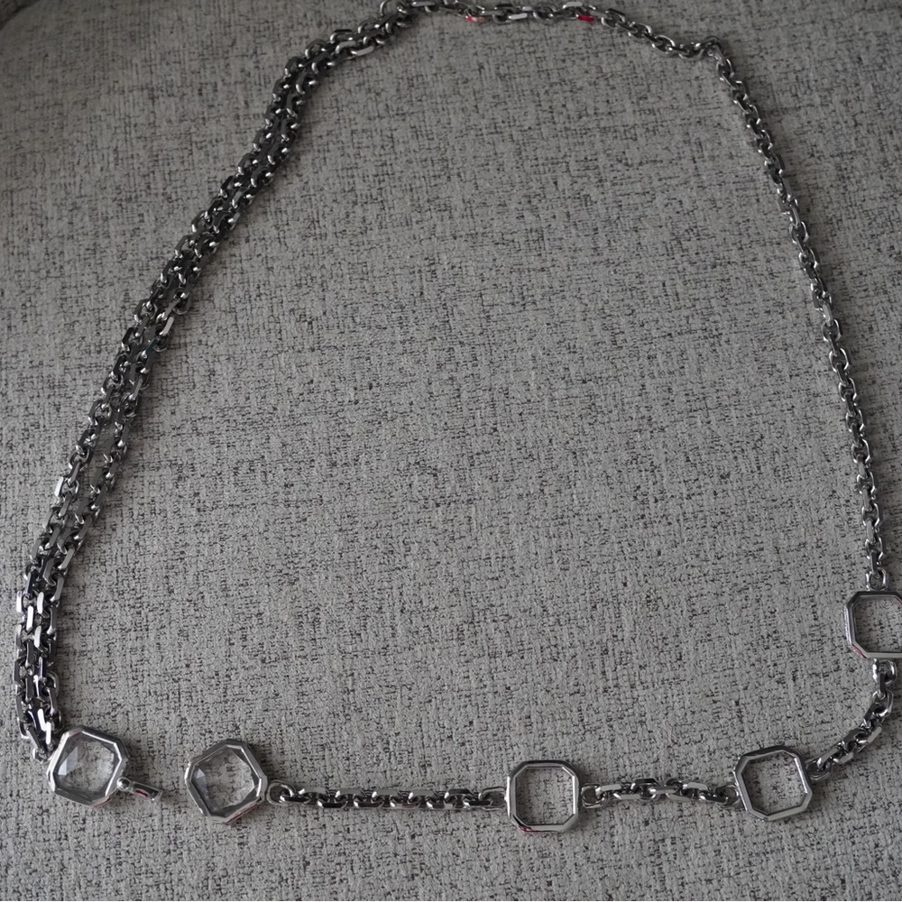 Vintage Swarovski Crystal Chain Belt